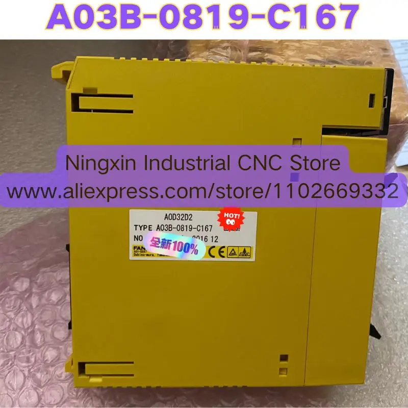 A03B-0819-C167 Brand New Original IO Module A03B 0819 C167 Expedited Delivery
A03B-0819-C167 Brand New Original IO Module A03B 0819 C167 Expedited Delivery