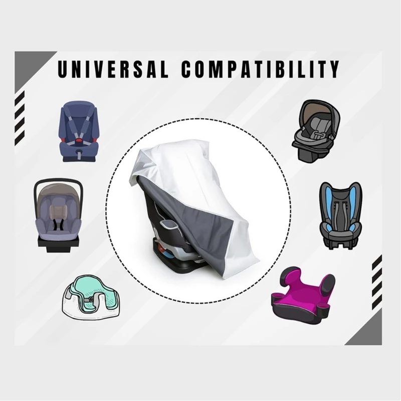 Universal Infant Car Sun Shade With Heat Resistant Material Foldable UV For Stroller Pram Compatibility
Universal Infant Car Sun Shade With Heat Resistant Material Foldable UV For Stroller Pram Compatibility