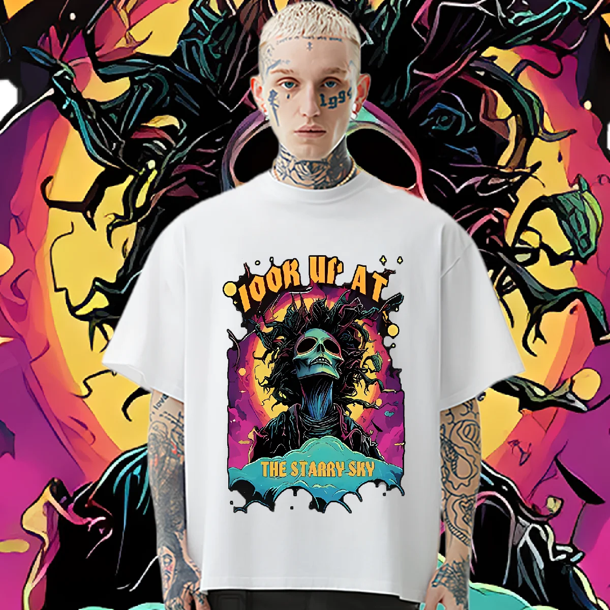 Hot Sale New 2024 European Tshirt Loose Oversized O-Neck Lowcost Quick-Drying T-shirt Hip Hop DIY Funny Tees
Hot Sale New 2024 European Tshirt Loose Oversized O-Neck Lowcost Quick-Drying T-shirt Hip Hop DIY Funny Tees