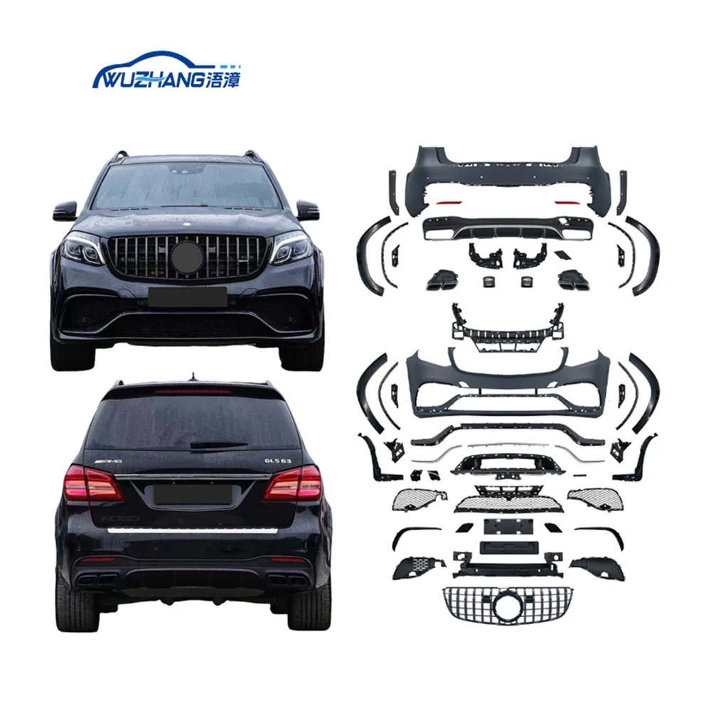 BR Factory Wholesale New Car Bumper Body Kit Benz GLS-Class X166 Upgraded GLS63 AMG Including Rear Bumper Side Skirts Front Bum
BR Factory Wholesale New Car Bumper Body Kit Benz GLS-Class X166 Upgraded GLS63 AMG Including Rear Bumper Side Skirts Front Bum