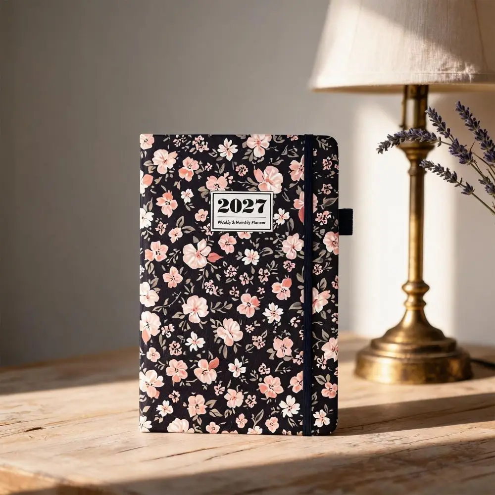 English 2027 Schedule Planner Notepad Flower Design 12 Months A5 Agenda Planning Notebook Thick Paper Simple Office Work Planner
English 2027 Schedule Planner Notepad Flower Design 12 Months A5 Agenda Planning Notebook Thick Paper Simple Office Work Planner