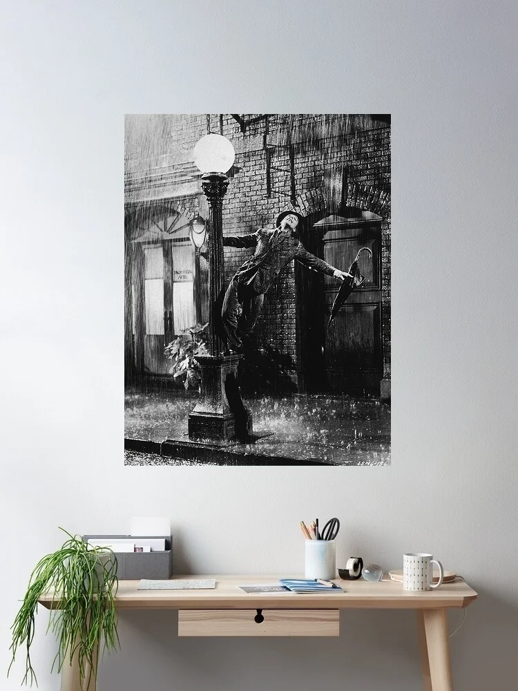 SINGING IN THE RAIN Classic Movie, Art Print Canvas Poster, Living Room Decor, Home Wall Picture
SINGING IN THE RAIN Classic Movie, Art Print Canvas Poster, Living Room Decor, Home Wall Picture
