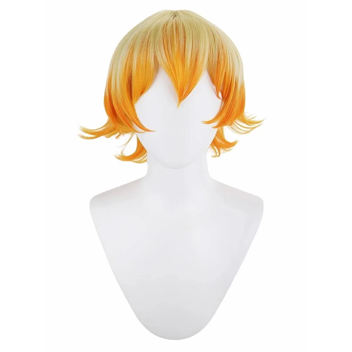 Blonde Orange Ombre Short Wig – Anime Cosplay Synthetic Hair, Layered Cut with Bangs for Costumes
Blonde Orange Ombre Short Wig – Anime Cosplay Synthetic Hair, Layered Cut with Bangs for Costumes