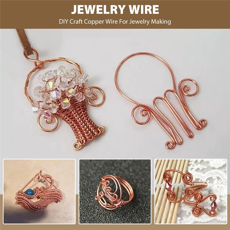A74U 99.9% Dead Soft Copper Wire, 20 Gauge/ 0.8 Mm Diameter, 328 Feet/ 100 M, 1 Pound Spool Pure Copper Wire Durable Easy To Use
A74U 99.9% Dead Soft Copper Wire, 20 Gauge/ 0.8 Mm Diameter, 328 Feet/ 100 M, 1 Pound Spool Pure Copper Wire Durable Easy To Use