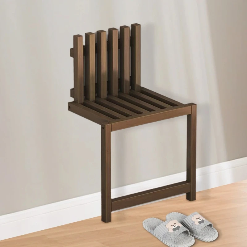 Foldable Bamboo Shoe Stool - Durable Wall-Mounted Shower Seat & Waterproof Bench for Small Spaces
Foldable Bamboo Shoe Stool - Durable Wall-Mounted Shower Seat & Waterproof Bench for Small Spaces