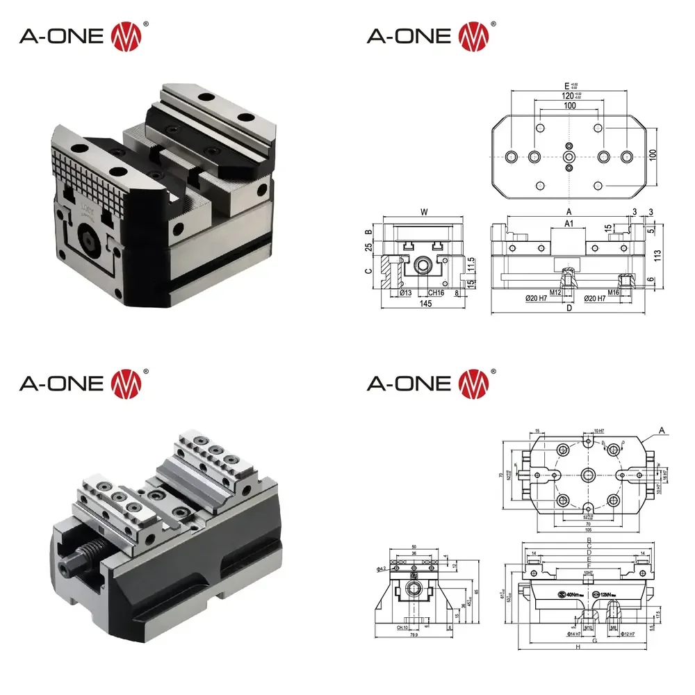 Mechanical Steel Clamping Manual Self Centering 5th Axis CNC Vise
Mechanical Steel Clamping Manual Self Centering 5th Axis CNC Vise