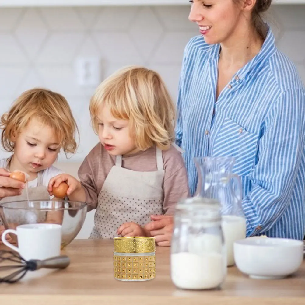 2Pcs Travel Water Cream Dispenser Bottle Golden Glass Mini Jars 10G Portable for Skincare Lotion Creams Storage on The Go
2Pcs Travel Water Cream Dispenser Bottle Golden Glass Mini Jars 10G Portable for Skincare Lotion Creams Storage on The Go