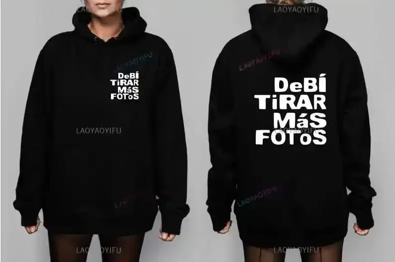 2025 Bad Bunny Debi Tirar Mas, фото-лягушка, альбом, уличная одежда, удобная толстовка с капюшоном для женщин и мужчин, черная толстовка Пуэрто-Рико с заниженными плечами
2025 Bad Bunny Debi Tirar Mas, фото-лягушка, альбом, уличная одежда, удобная толстовка с капюшоном для женщин и мужчин, черная толстовка Пуэрто-Рико с заниженными плечами