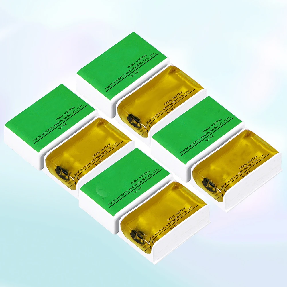 8 Pcs Violin Rosin for Viola Resin Machine Yellow Cello Bow String Instrument Accessory
8 Pcs Violin Rosin for Viola Resin Machine Yellow Cello Bow String Instrument Accessory
