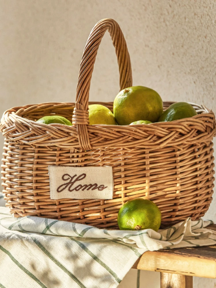 Home Willow Picnic Basket Gift Packaging Basket Picking Basket Outing Basket Handbag Basket Shopping Basket Flower Basket
Home Willow Picnic Basket Gift Packaging Basket Picking Basket Outing Basket Handbag Basket Shopping Basket Flower Basket