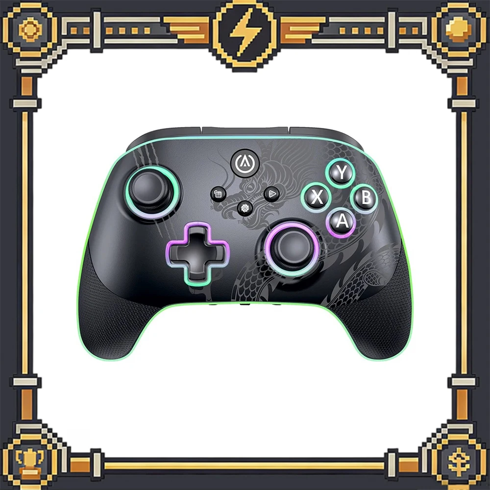 PowerA battle Dragon Gamepads Wireless Hall rocker Hall trigger Game Handles Three-stage trigger lock Double motor vibration
PowerA battle Dragon Gamepads Wireless Hall rocker Hall trigger Game Handles Three-stage trigger lock Double motor vibration