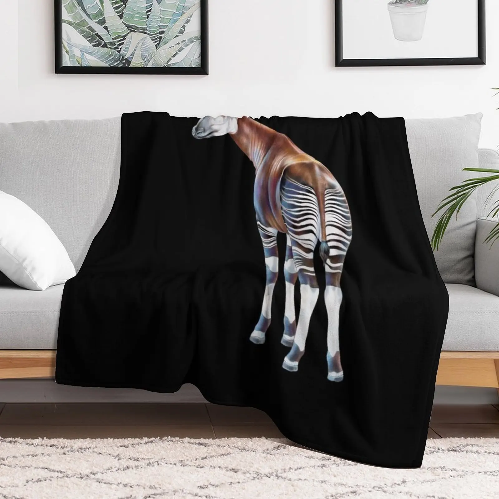Okapi Throw Blanket christmas decoration Luxury Throw Plaid Picnic Blankets
Okapi Throw Blanket christmas decoration Luxury Throw Plaid Picnic Blankets