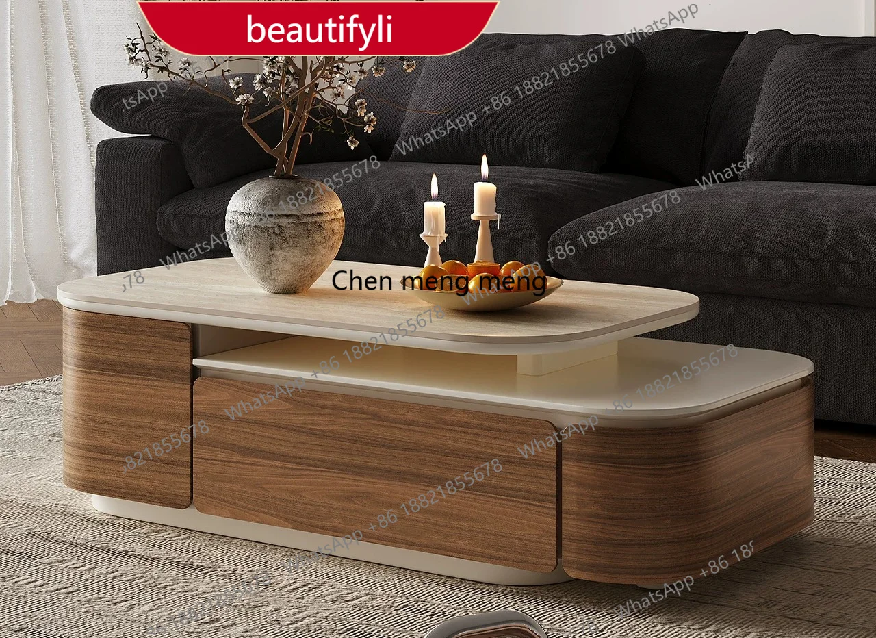 A38 Retractable cave stone rock slab coffee table small apartment living room home, new light luxury and high-end sense
A38 Retractable cave stone rock slab coffee table small apartment living room home, new light luxury and high-end sense