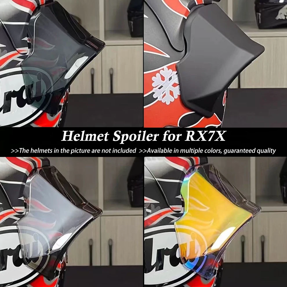 Motorcycle Helmet Spoiler Rear Trim Helmet Spoiler High-quality for Arai RX-7X RX7X VZ-Ram RX7V RX7 Helmet accessories