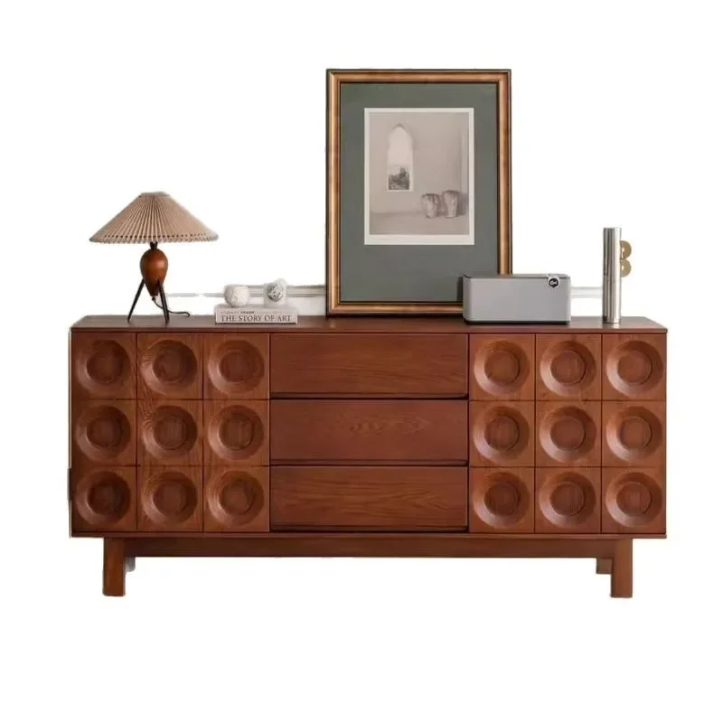 Side cabinet American side cabinet solid wood frame
Side cabinet American side cabinet solid wood frame