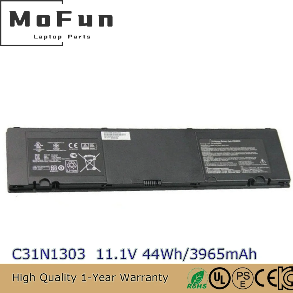 Brand New Original C31N1303 11.1V 44Wh Laptop Battery for Asus ROG Essential PU401 PU401L PU401LA Series 0B200-00470000
Brand New Original C31N1303 11.1V 44Wh Laptop Battery for Asus ROG Essential PU401 PU401L PU401LA Series 0B200-00470000