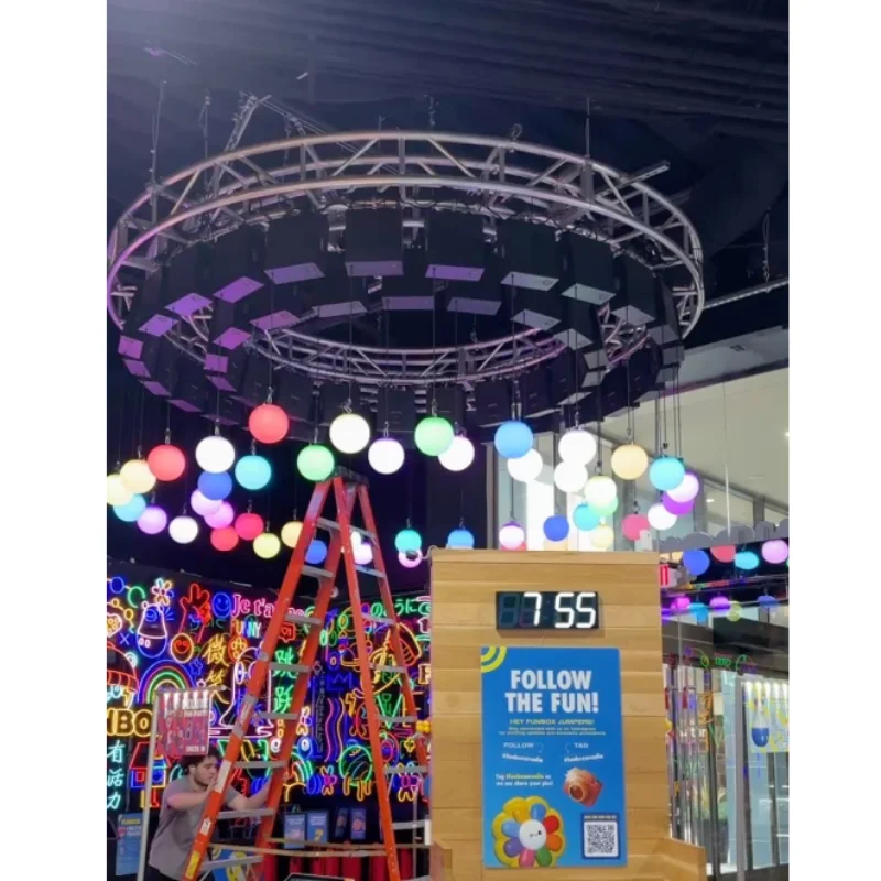 Hot Sale Outdoor Mobile Audio DJ Lighting Stage System For Outdoor Concert With PVC Roof Cover Wedding Lighting Truss
Hot Sale Outdoor Mobile Audio DJ Lighting Stage System For Outdoor Concert With PVC Roof Cover Wedding Lighting Truss