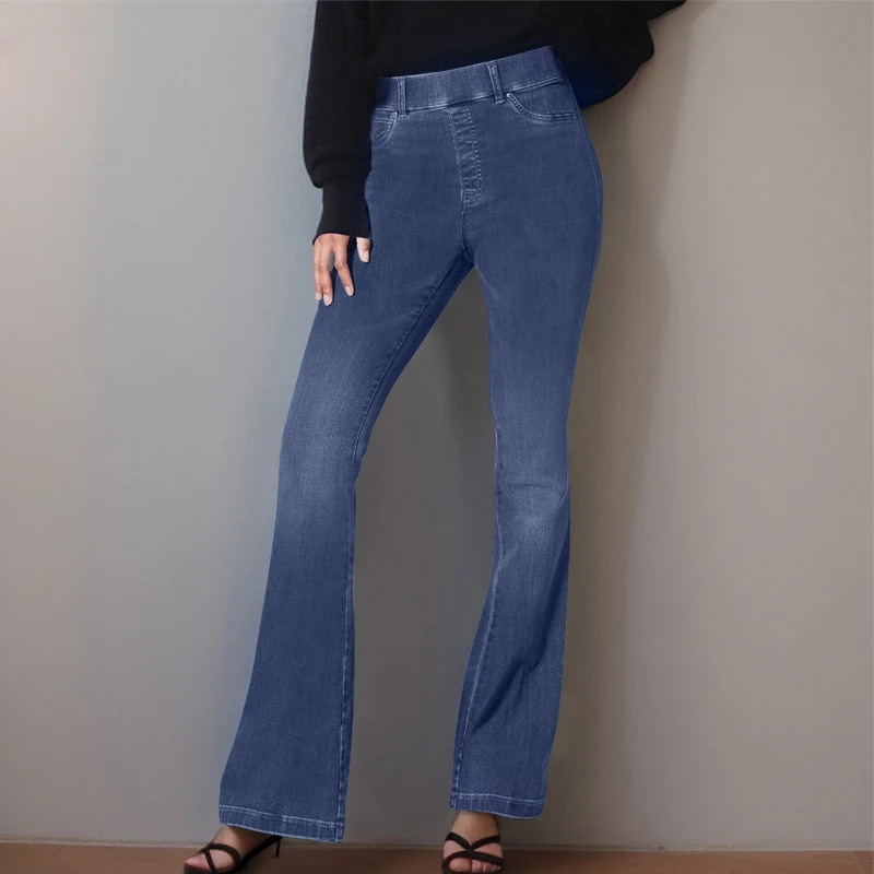 Tall dark micro-cropped jeans female Spring and autumn extended high-waisted slimming American horseshoe bottoms
Tall dark micro-cropped jeans female Spring and autumn extended high-waisted slimming American horseshoe bottoms