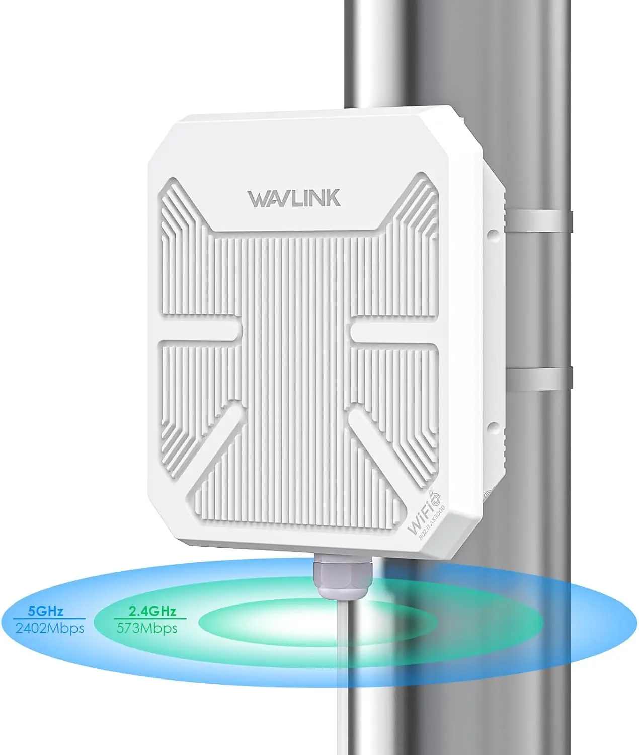 Long Range 3KM Point to Point AP Waterproof PoE Mesh WiFi Extender Repeater PTP PTMP Wavlink AX3000 WiFi 6 Outdoor
Long Range 3KM Point to Point AP Waterproof PoE Mesh WiFi Extender Repeater PTP PTMP Wavlink AX3000 WiFi 6 Outdoor