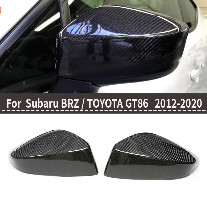 For Subaru BRZ / Toyota 86 & GT86 Dry Carbon Fiber Side Car rearview mirror decorative covere with 2012-2020
For Subaru BRZ / Toyota 86 & GT86 Dry Carbon Fiber Side Car rearview mirror decorative covere with 2012-2020