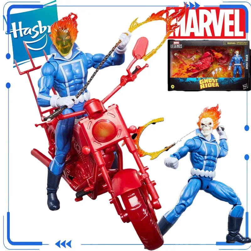 Genuine Hasbro Marvel Legends Ghost Rider Johnny Blaze with Motorcycle 1/12 Scale Collectible Action Figure Toys Model Ornaments
Genuine Hasbro Marvel Legends Ghost Rider Johnny Blaze with Motorcycle 1/12 Scale Collectible Action Figure Toys Model Ornaments