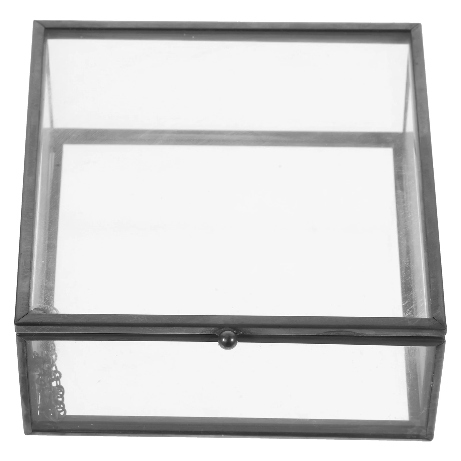 Jewelry Storage Box Organizer Case Glass Boxes Clear Alloy Decorative Container Lid Man
Jewelry Storage Box Organizer Case Glass Boxes Clear Alloy Decorative Container Lid Man
