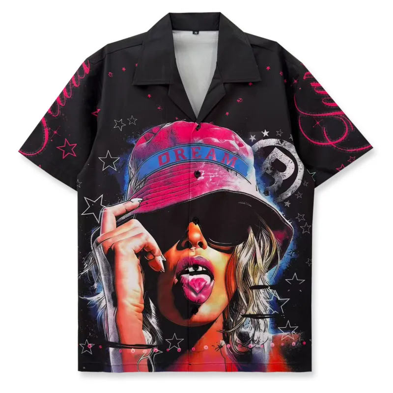 2026 Summer Luxury Shirt Baroque Men Shirt Short Sleeve Casual Shirt Men Slim Woman Wearing A Hat Party Club Shirt Chemise Homme
2026 Summer Luxury Shirt Baroque Men Shirt Short Sleeve Casual Shirt Men Slim Woman Wearing A Hat Party Club Shirt Chemise Homme
