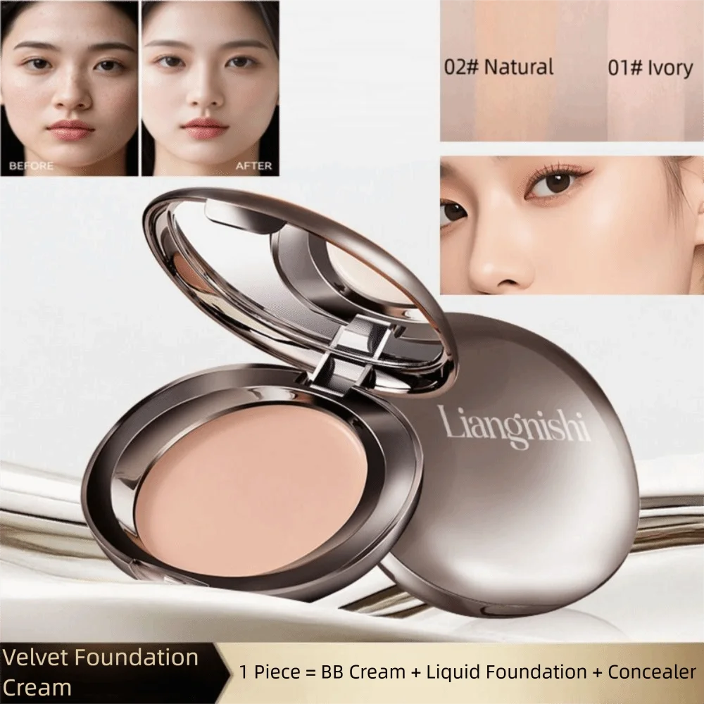 Long-lasting Makeup Foundation Cream Waterproof Moisturizing Nourish Skin Primer Skin-friendly Natural-looking Makeup Concealer
Long-lasting Makeup Foundation Cream Waterproof Moisturizing Nourish Skin Primer Skin-friendly Natural-looking Makeup Concealer