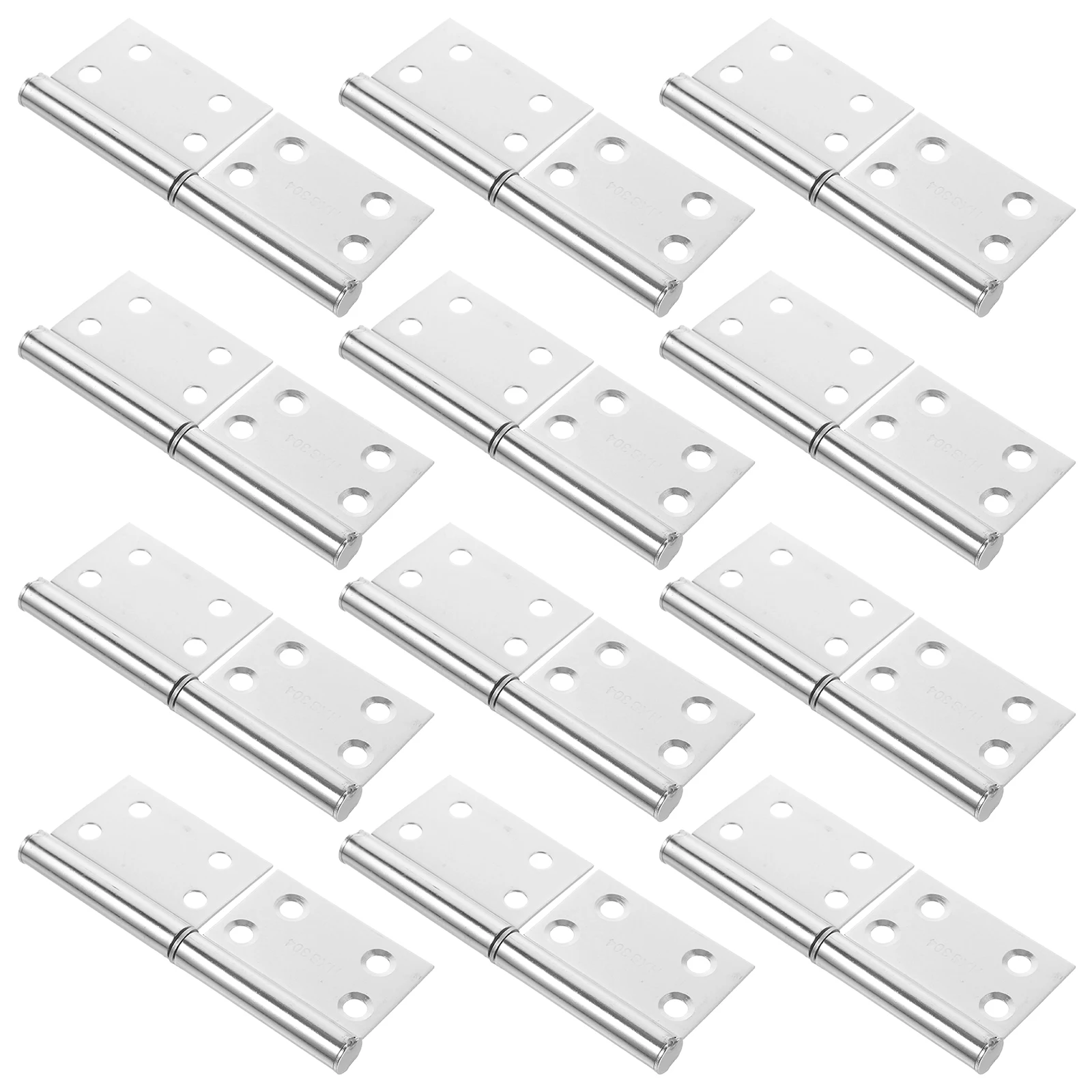 6 Pairs Stainless Steel Flag shaped Hinges 4 Inch 1.2 Thickness Detachable Small Hinges for Home Doors Lift Off Suitable Wood
6 Pairs Stainless Steel Flag shaped Hinges 4 Inch 1.2 Thickness Detachable Small Hinges for Home Doors Lift Off Suitable Wood