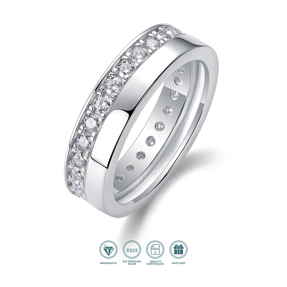 1 шт. кольцо с муассанитом, стерлинговое серебро 925 пробы, позолоченное 18 карат, ювелирное изделие с ремешком вечности для женщин, подарок поставляется с сертификатом GRA
1 шт. кольцо с муассанитом, стерлинговое серебро 925 пробы, позолоченное 18 карат, ювелирное изделие с ремешком вечности для женщин, подарок поставляется с сертификатом GRA