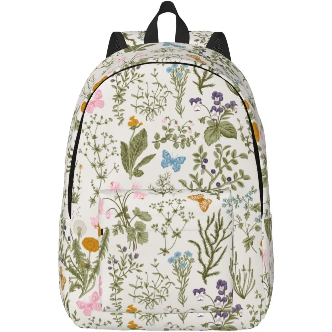 Vintage Wild Herb Floral Flower Backpack for Girls Boys Lightweight Canvas Bookbag Casual Daypack for Travel Outdoor Camping
Vintage Wild Herb Floral Flower Backpack for Girls Boys Lightweight Canvas Bookbag Casual Daypack for Travel Outdoor Camping