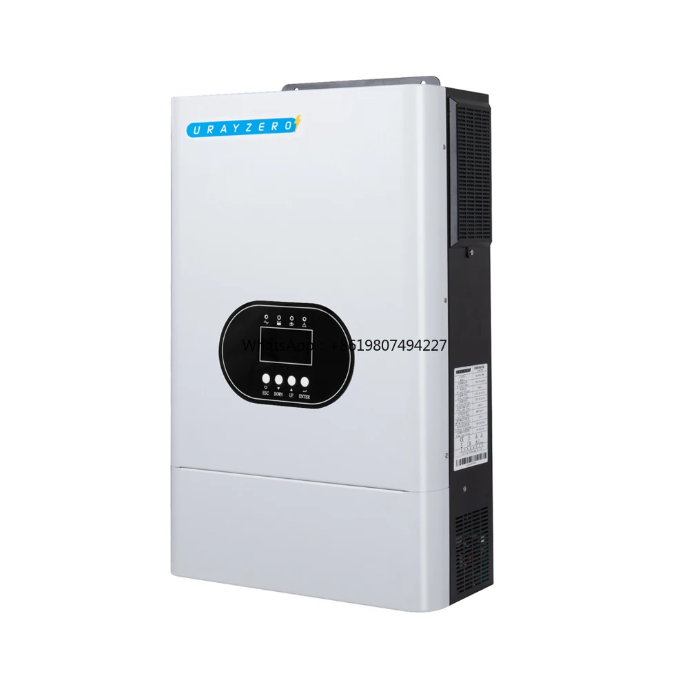 Hybrid Solar Inverter Off Grid 6.2KW 48V MPPT Solar Inverter for Power System Solar Home System 6500w
Hybrid Solar Inverter Off Grid 6.2KW 48V MPPT Solar Inverter for Power System Solar Home System 6500w