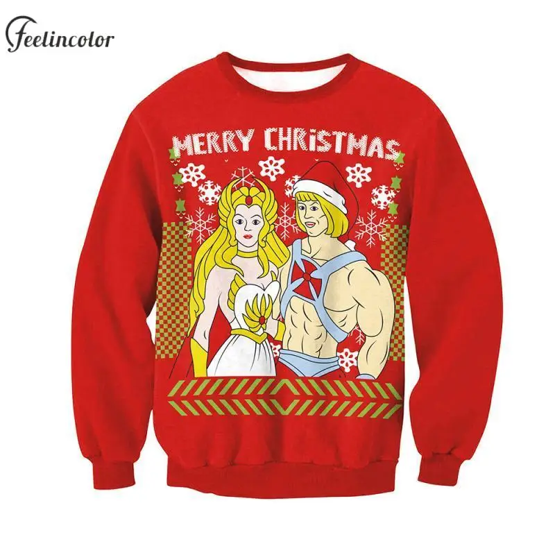 Merry Christmas Ugly Couple Sweatshirts Greek Gods Graphic Pullover Autumn Casual Loose Hoodies Holiday Female Streetwear
Merry Christmas Ugly Couple Sweatshirts Greek Gods Graphic Pullover Autumn Casual Loose Hoodies Holiday Female Streetwear