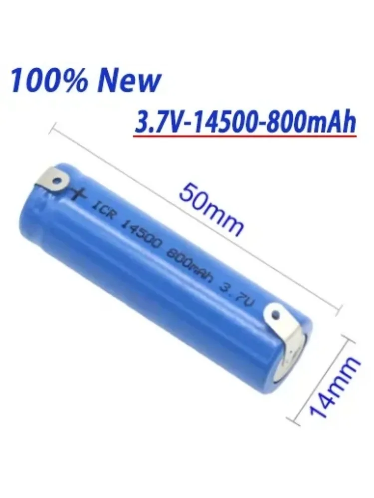 100% New 3.7V 800mAh 14500 Replacemen For Braun Oral-B iO6 iO iO9 iO8 8N Electric Toothbrush Rechargeable Type 3758 3759 3753 
100% New 3.7V 800mAh 14500 Replacemen For Braun Oral-B iO6 iO iO9 iO8 8N Electric Toothbrush Rechargeable Type 3758 3759 3753