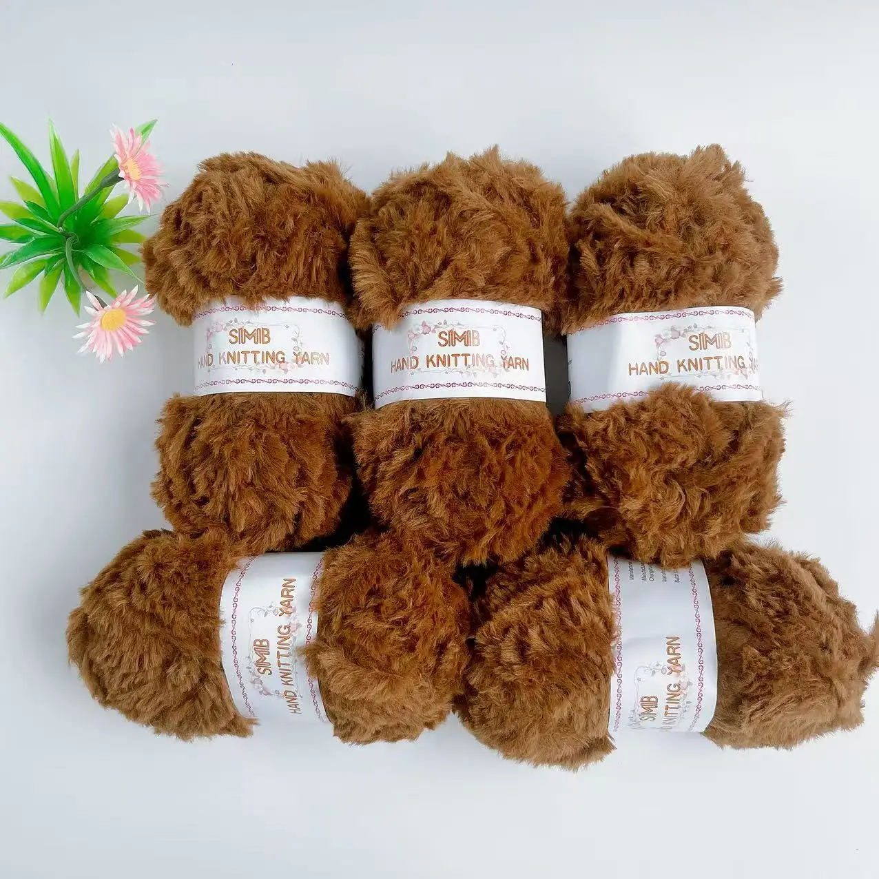 5Pcs/250G 100% Polyester Artificial Plush Yarn, Soft to the Touch, Rich Colors, Beautiful Appearance
5Pcs/250G 100% Polyester Artificial Plush Yarn, Soft to the Touch, Rich Colors, Beautiful Appearance
