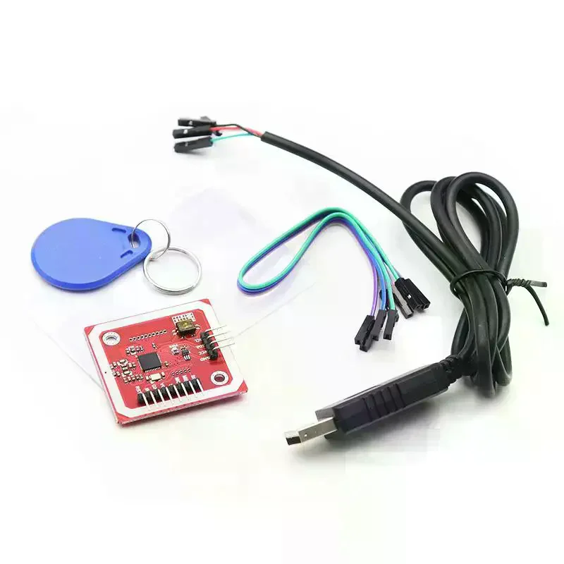 PN532 NFC RFID 1Set Wireless Module V3 Kit Reader Writer with IC S50 Card for Library Management Solutions
PN532 NFC RFID 1Set Wireless Module V3 Kit Reader Writer with IC S50 Card for Library Management Solutions