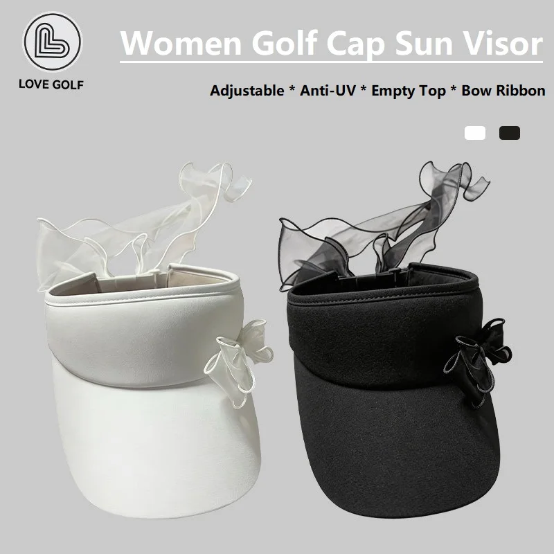 Love Golf Sunscreen Hat Women New Empty Top Sports Sun Visor Cap Lace Bow Ribbon Fashion Caps Girls Outdoor Tennis Hats
Love Golf Sunscreen Hat Women New Empty Top Sports Sun Visor Cap Lace Bow Ribbon Fashion Caps Girls Outdoor Tennis Hats