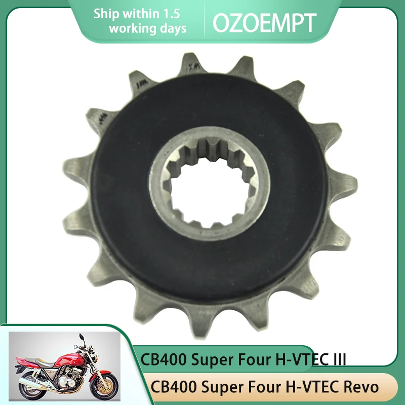 OZOEMPT 525-15T Motorcycle Front Sprocket Apply to CB400 Super Four H-VTEC Super Four H-VTEC Revo Super Four H-VTEC II
OZOEMPT 525-15T Motorcycle Front Sprocket Apply to CB400 Super Four H-VTEC Super Four H-VTEC Revo Super Four H-VTEC II