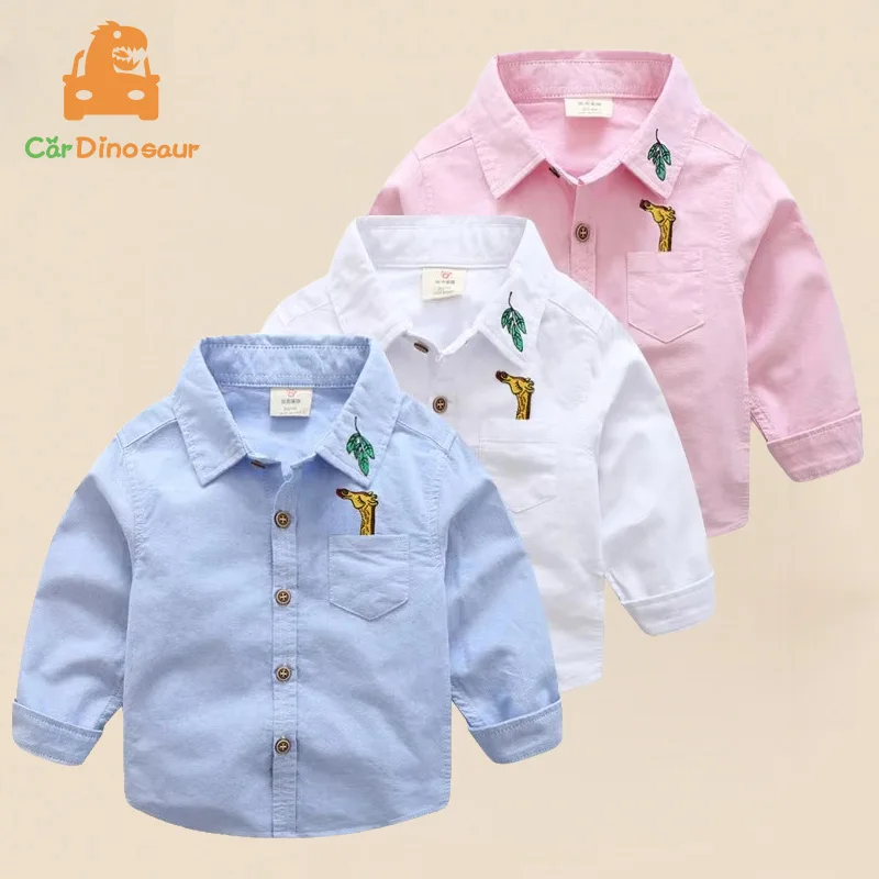 Spring Autumn 2 3 4 6 8 10 Years Children'S Cloth Turn-Down Collar Long Sleeve Embroidery Animal Baby Kids Boys Cotton Shirt
Spring Autumn 2 3 4 6 8 10 Years Children'S Cloth Turn-Down Collar Long Sleeve Embroidery Animal Baby Kids Boys Cotton Shirt