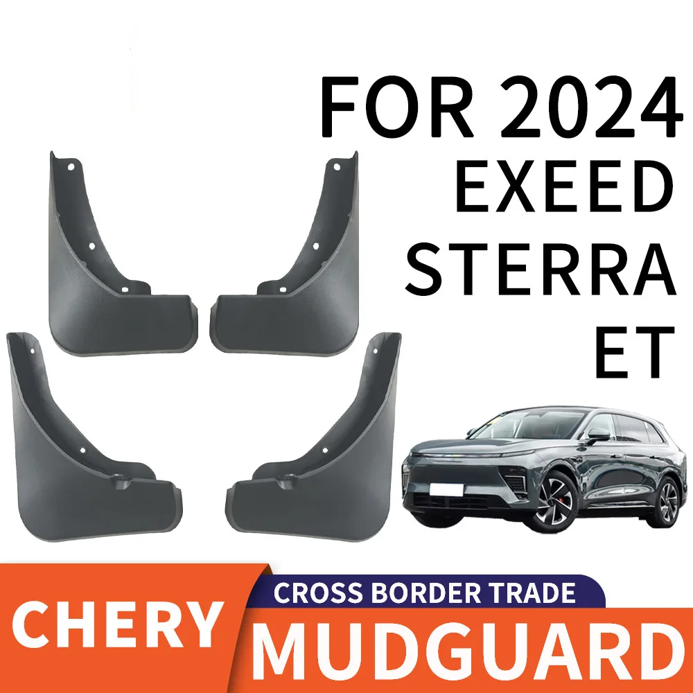For 2024 CHERY EXCEED STERRA ET mudguard Mudflaps Front Rear Flares Splash Guards Cover Car Accessoie
For 2024 CHERY EXCEED STERRA ET mudguard Mudflaps Front Rear Flares Splash Guards Cover Car Accessoie