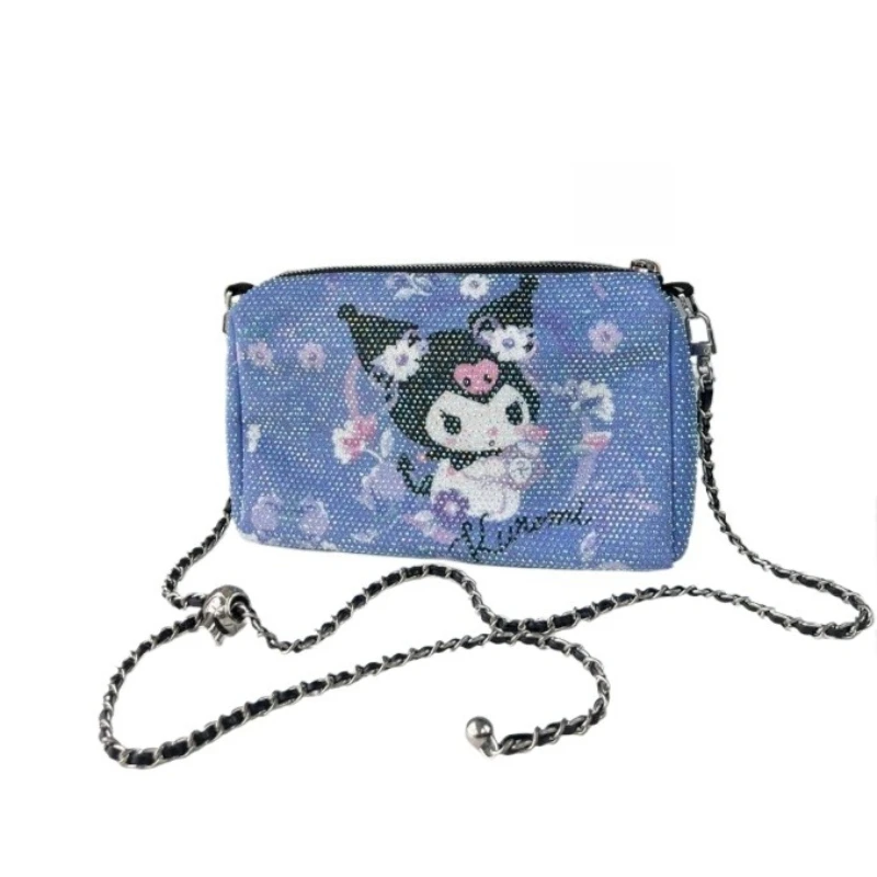 Kuromi Luxury Shoulder Bag for Girl Crossbody Purse Handbag Women Cute Cartoon Rhinestone Casual Versatile Daily Outdoor Travel
Kuromi Luxury Shoulder Bag for Girl Crossbody Purse Handbag Women Cute Cartoon Rhinestone Casual Versatile Daily Outdoor Travel