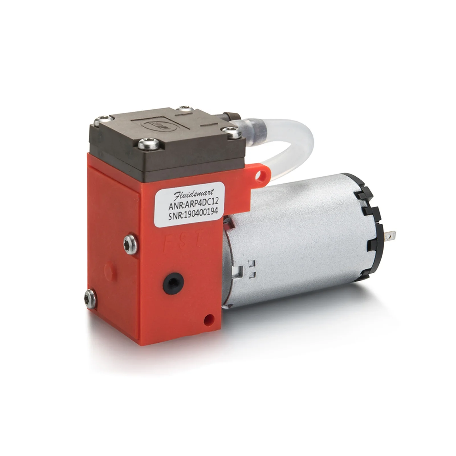 Fluidsmart ARP4DC12 brushed air pump 12v dc pneumatic piston pump miniature small piston pump
Fluidsmart ARP4DC12 brushed air pump 12v dc pneumatic piston pump miniature small piston pump