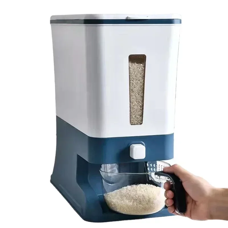 12Kg Rice Storage Box Decimeter Grain Storage Container Cereal Cans Pet Food Container
12Kg Rice Storage Box Decimeter Grain Storage Container Cereal Cans Pet Food Container
