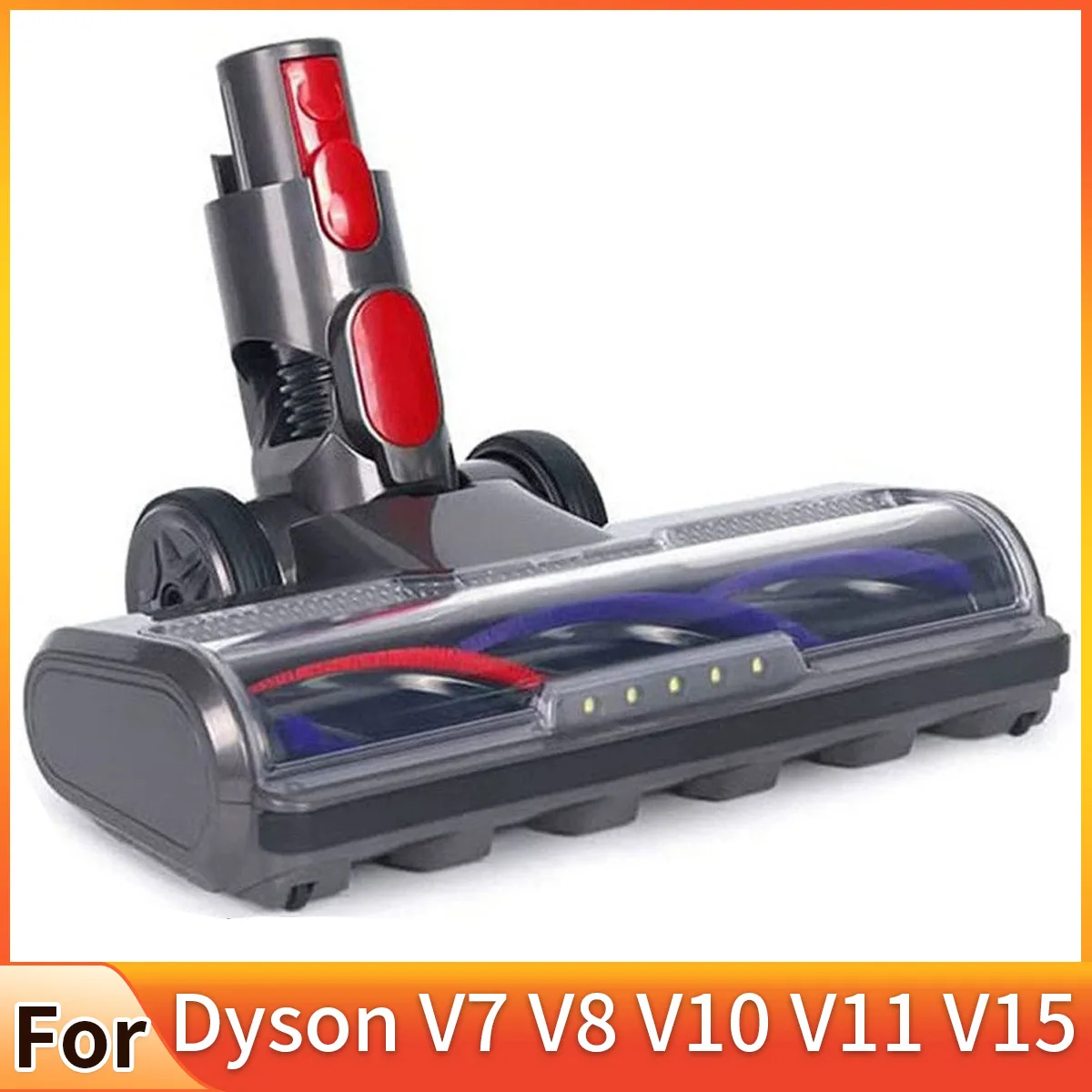 Floor Brush for Dyson Vacuum Cleaner V7 V8 V10 V11 V15 with an Brush Head, Bristle Strip, Floor Brush, Floor Tile Cleaning Tool
Floor Brush for Dyson Vacuum Cleaner V7 V8 V10 V11 V15 with an Brush Head, Bristle Strip, Floor Brush, Floor Tile Cleaning Tool