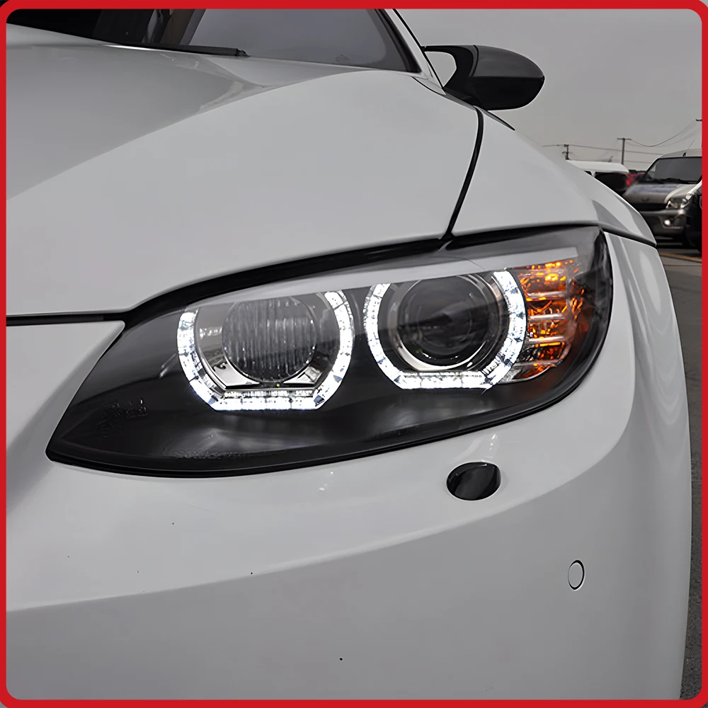 Для BMW 3 серии E92 2006-2012: Комплект фар в сборе с LED-аксессуарами для модернизации, с функцией мигания указателей поворота, высокое качество, Plug and Play
Для BMW 3 серии E92 2006-2012: Комплект фар в сборе с LED-аксессуарами для модернизации, с функцией мигания указателей поворота, высокое качество, Plug and Play