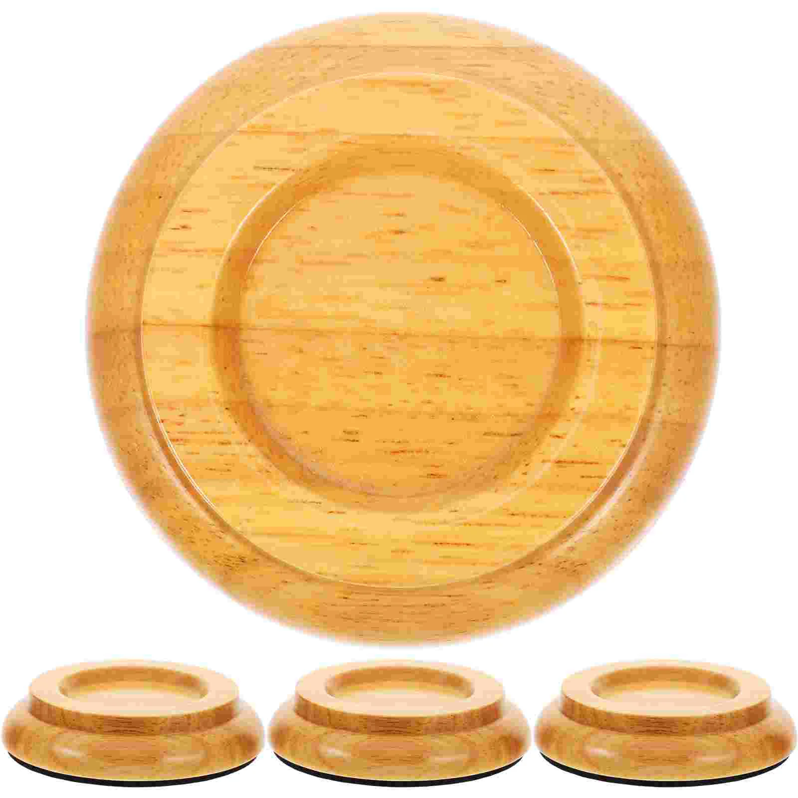 4 Pcs Piano Mat Wooden Caster Cups Non-skid Leg Pads Foot Floor Protector Anti-noise Upright
4 Pcs Piano Mat Wooden Caster Cups Non-skid Leg Pads Foot Floor Protector Anti-noise Upright