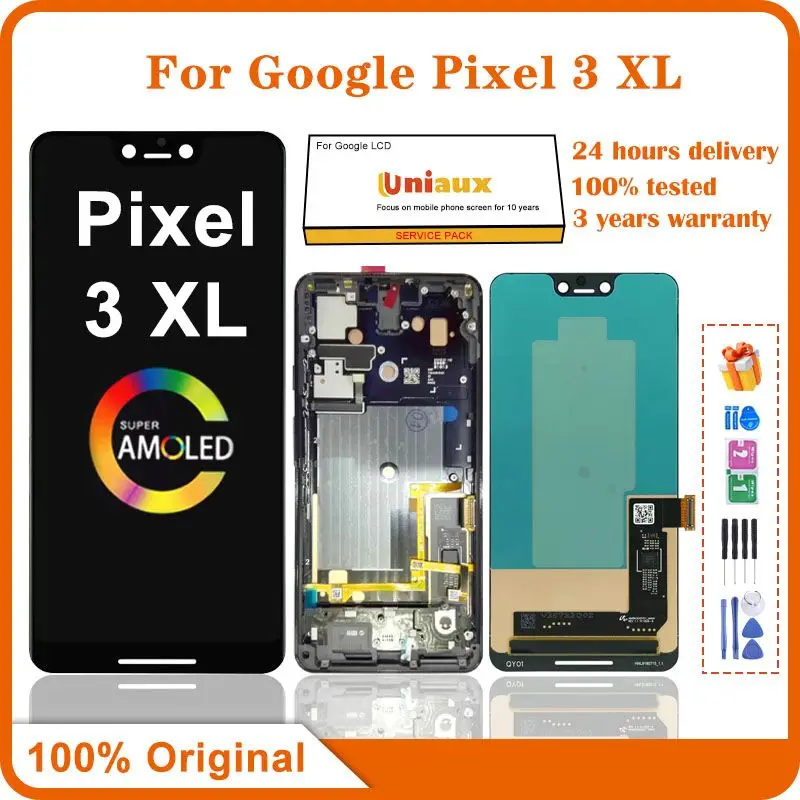 Оригинальный Amoled-экран для Google Pixel 3XL, ЖК-дисплей, сенсорный дигитайзер, экран для Google Pixel 3 XL, сменный ЖК-экран
Оригинальный Amoled-экран для Google Pixel 3XL, ЖК-дисплей, сенсорный дигитайзер, экран для Google Pixel 3 XL, сменный ЖК-экран