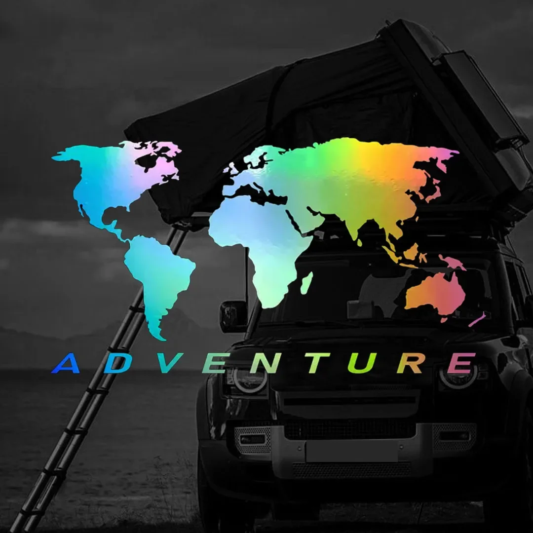 Cool World Map Stickers - Anti-Scratch Vinyl for Vehicles & Luggage, Universal Auto Decor with Waterproof Finish
Cool World Map Stickers - Anti-Scratch Vinyl for Vehicles & Luggage, Universal Auto Decor with Waterproof Finish