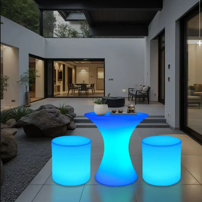 Solar LED Luminous Waterproof Rechargeable Furniture Post Light Chair Stool Suitable for Cafe Shop Hotel Wedding
Solar LED Luminous Waterproof Rechargeable Furniture Post Light Chair Stool Suitable for Cafe Shop Hotel Wedding
