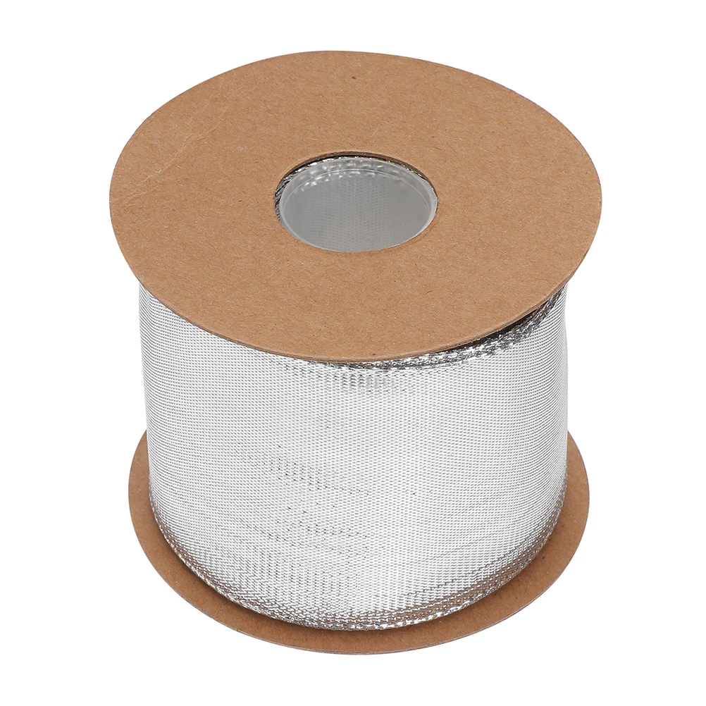 Festive Wrapping Ribbon Metal Silk Material Gift Box Decoration Holiday Party Present Packaging DIY Craft Decor Elastic B 
Festive Wrapping Ribbon Metal Silk Material Gift Box Decoration Holiday Party Present Packaging DIY Craft Decor Elastic B